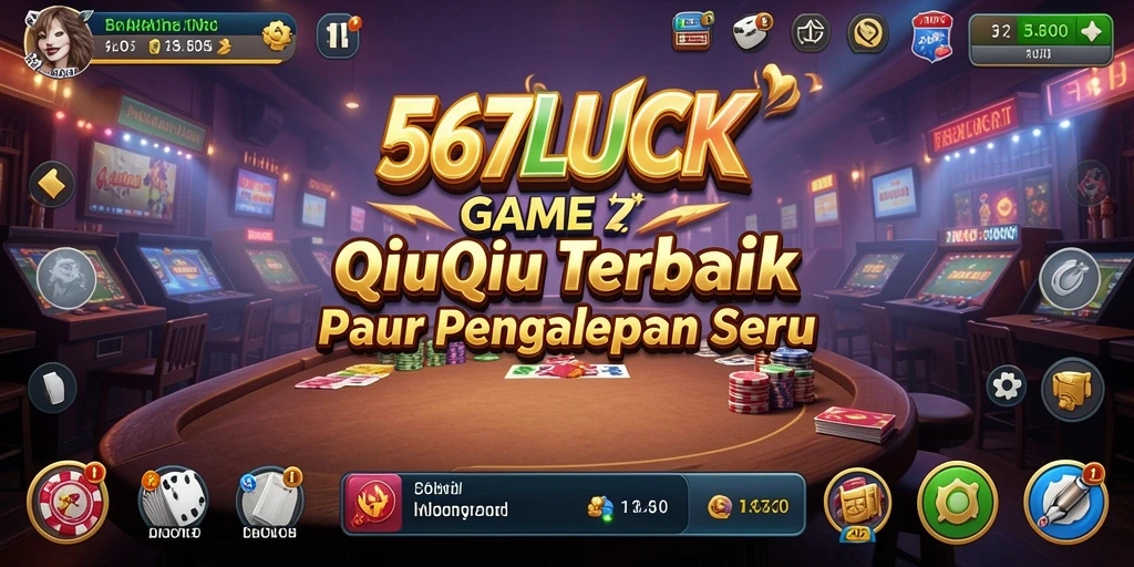 Tampilan gameplay seru QiuQiu di 567LUCK.