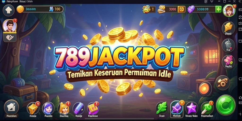 Tampilan gameplay menarik dari 789JACKPOT dalam mode Idle.
