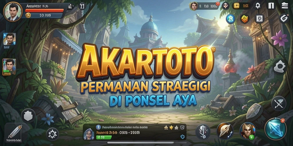 Tampilan screenshot gameplay AKARTOTO yang menarik dan mendalam.
