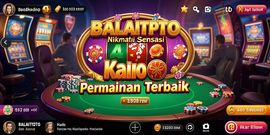 Tampilan menarik dari gameplay BALAITOTO yang seru.