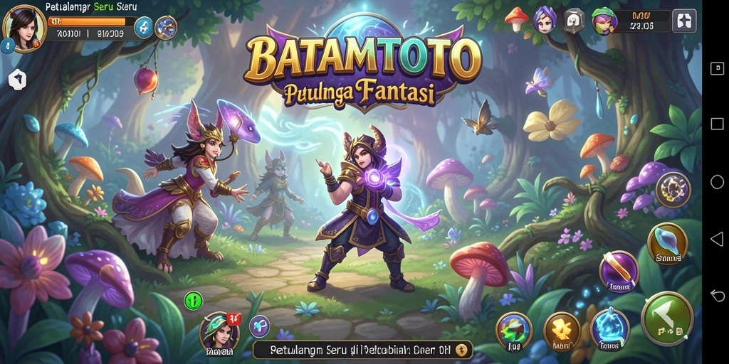 Tampilan gameplay seru dari BATAMTOTO dengan tantangan petualangan.