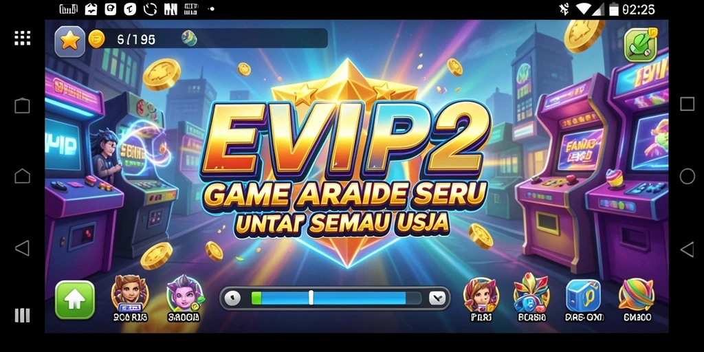 Screenshot gameplay EVIP2 menunjukkan aksi seru dan tantangan yang menarik.