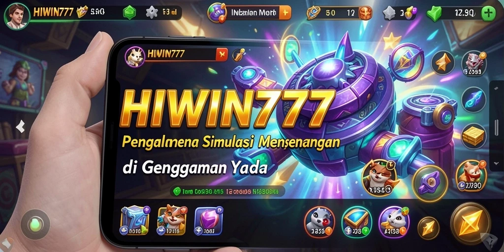 Tampilan gameplay simulasi yang menarik dari HIWIN777.