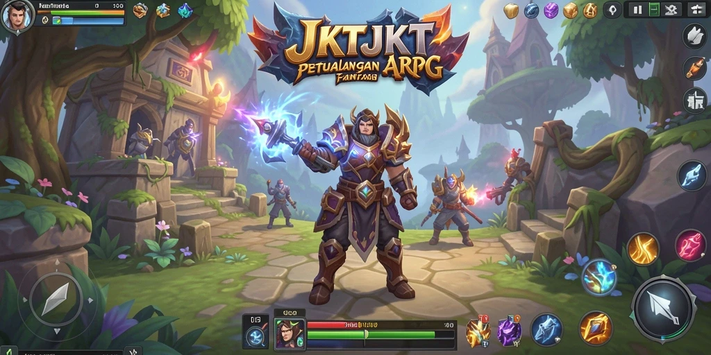Gameplay menakjubkan di dunia JKTJKT yang penuh petualangan.