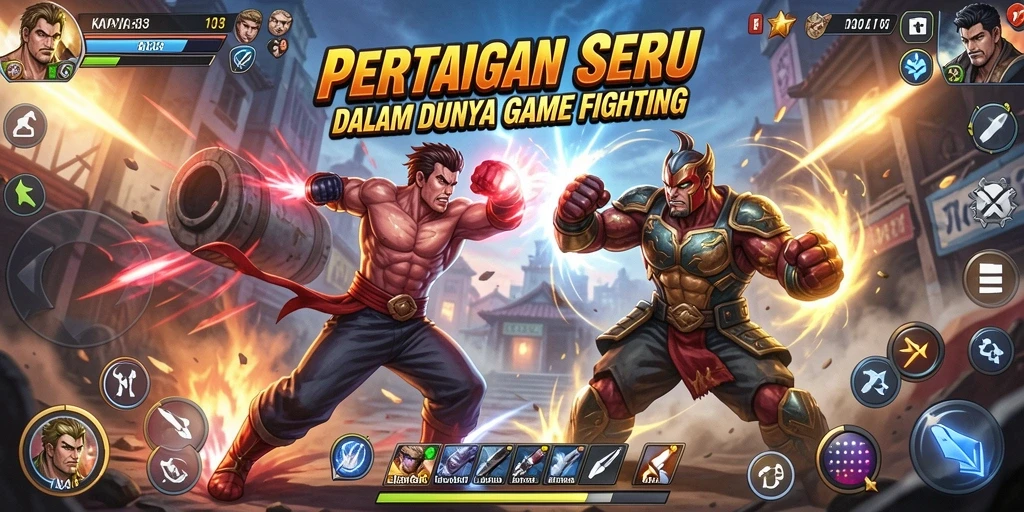 Tampilan gameplay seru di KAYA33 dengan pertarungan yang mendebarkan.