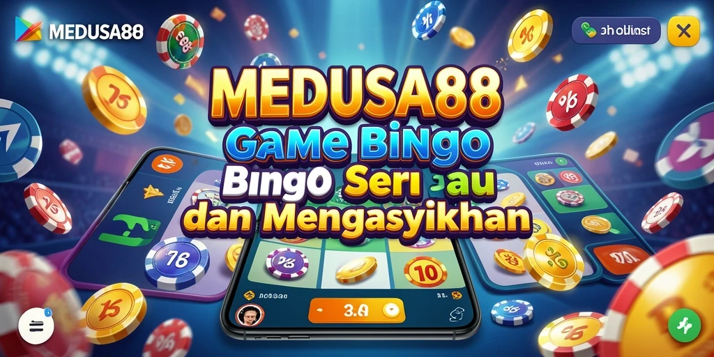 Screenshot gameplay Bingo yang menarik dan seru di MEDUSA88.
