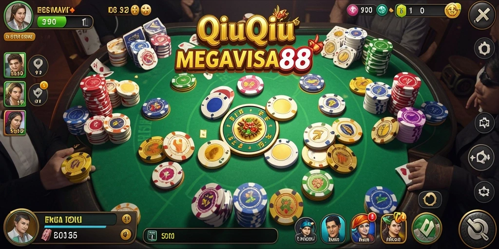Gameplay seru di <strong>MEGAVISA88</strong> saat bermain QiuQiu.
