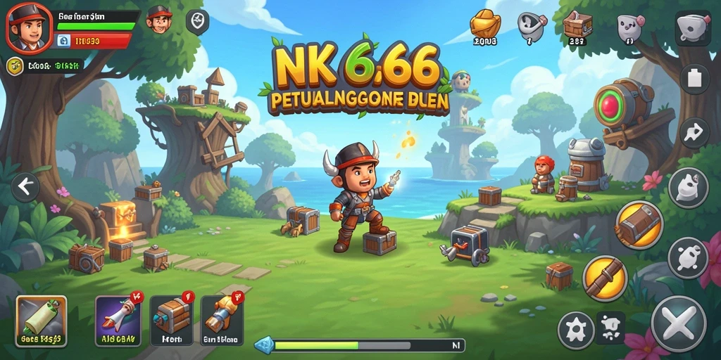 Gameplay menarik di NK666 dengan mekanisme Idle yang seru.
