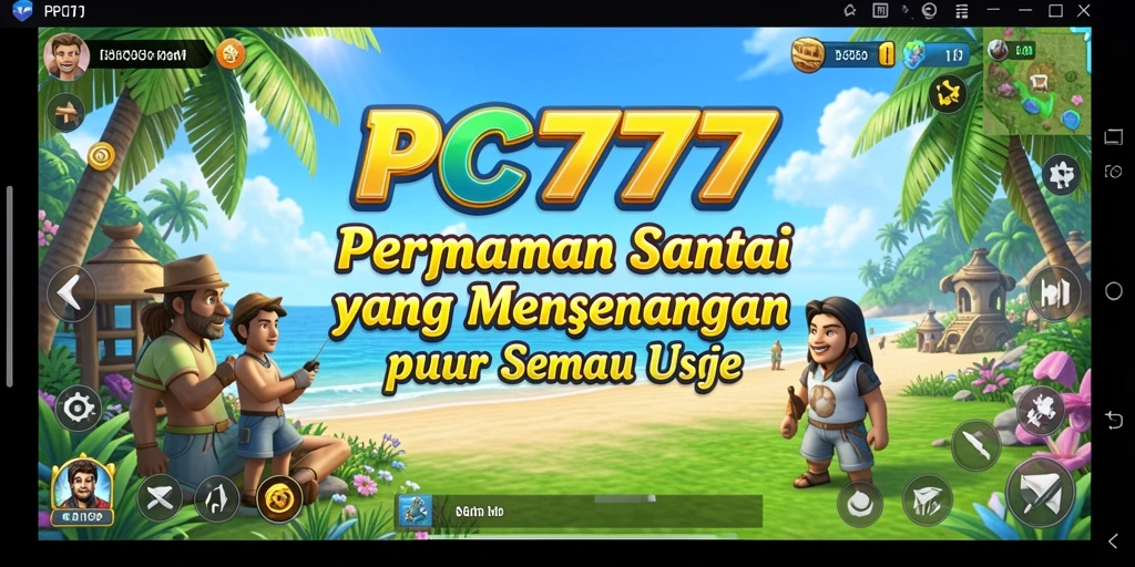 Gameplay seru PC777 yang penuh warna dan tantangan.