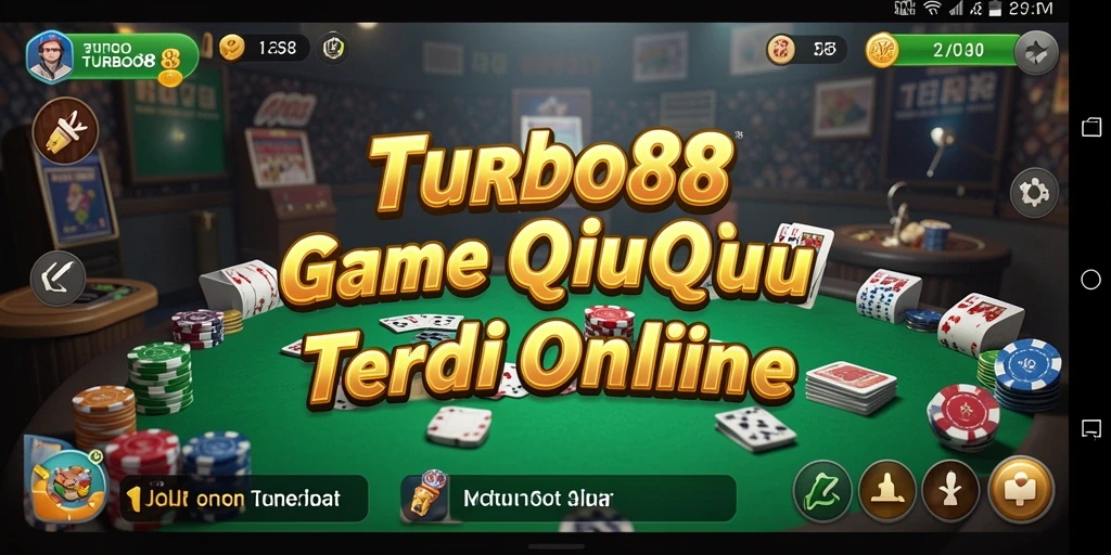 Screenshot TURBO88 menampilkan gameplay seru QiuQiu.