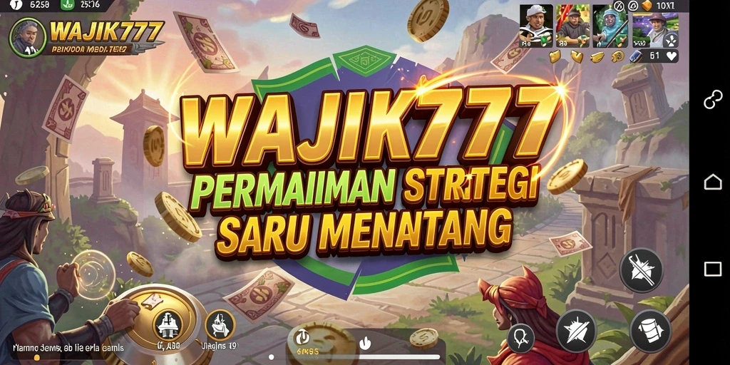 Tampilan gameplay WAJIK777 yang menarik dan penuh strategi.